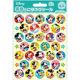 ミッキー＆フレンズ　英語のごほうびシール SL-224