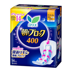 【医薬部外品】ロリエ　朝までブロック　４００　１４コ入 【無香料