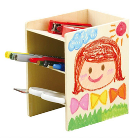 木製おえかきペンスタンド 21301