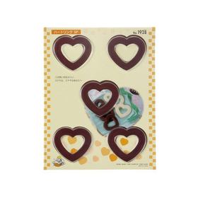 【システム非公開】チョコモールド　ハートリング 351928 【