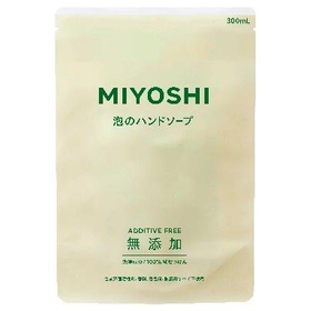 ミヨシ　無添加せっけん泡のハンドソープ　リフィル 300ml