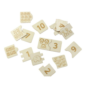 木製すうじパズル 6774