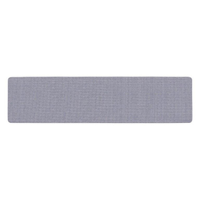 テキスタイル調ＰＶＣキッチンマット　ツイードブルー　４５&times;１８０