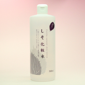 ナチュラルスキンローションしそ化粧水500ml