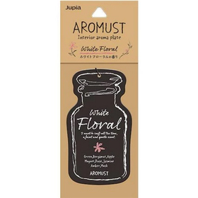 アロマストプレート　ホワイトフローラル