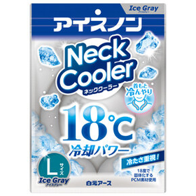 アイスノン　ネッククーラー　アイスグレー　Lサイズ 1個入