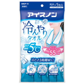 アイスノン　冷んやりタオル 1枚&times;5包入