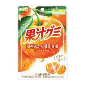 明治　果汁グミ温州みかん 54g
