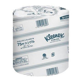 クリネックス トイレットロール 75m シングル