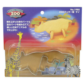 ZOOクッキー型　サイ　351980 【調理器具 お菓子作り】
