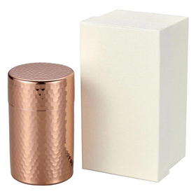 【食楽工房】＜和~なごみ~＞純銅茶筒（小） CB550