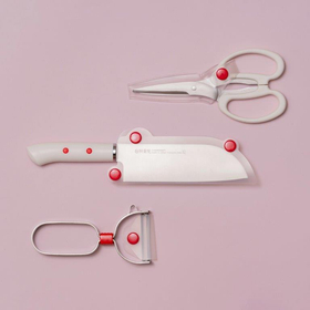 台所育児スターターセット3点　左利き用 DIG-302