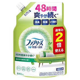 ファブリーズＷ除菌　ほのかな緑茶の香り　つめかえ特大サイズ 64