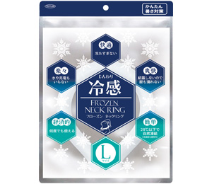 フローズンネックリング　Ｌ　ホワイト