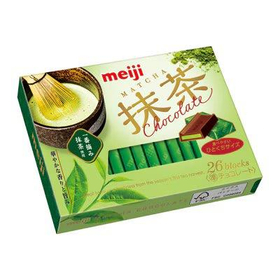 明治　抹茶チョコレート BOX 26枚入