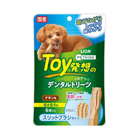 PETKISS　Toy発想のデンタルトリーツ　スリットブラシタイ