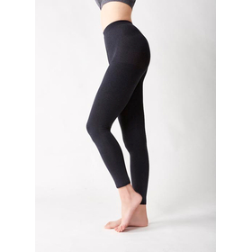 日よけ対策さらさら快適レギンス　ブラック　LL