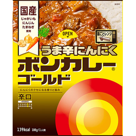 ボンカレーゴールド　うま辛にんにく 辛口 180ｇ