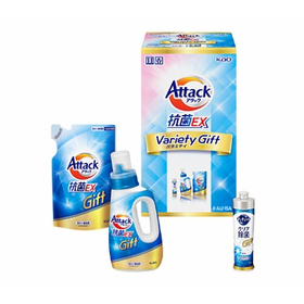 アタック抗菌EXバラエティギフト　KAU-15A 【食器用洗剤】