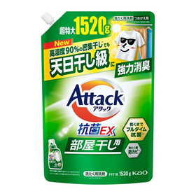 アタック抗菌ＥＸ　部屋干し用　つめかえ用 1520g