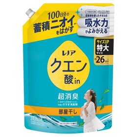 レノアクエン酸ｉｎ超消臭　部屋干し　フレッシュグリーンの香り　つ