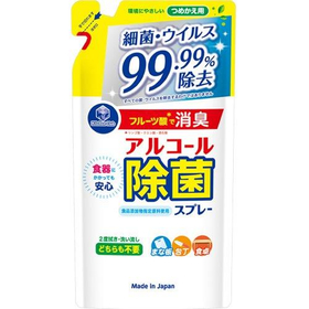 キッチンクラブ　アルコール除菌スプレー　詰替用 360ml