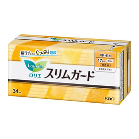 【医薬部外品】ロリエ　スリムガード　軽い日用 34個入