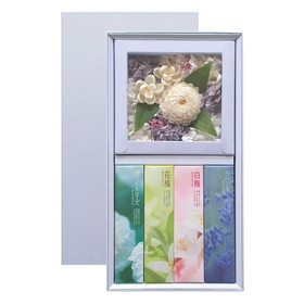 かたりべ　飾れるフラワーボックスギフト 【線香】