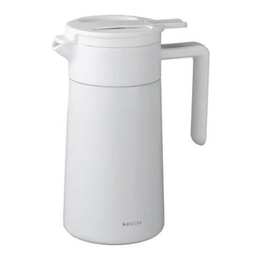 セラミックコーティング　真空二重保温ポット　ホワイト CHP-6