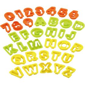 クッキー抜アルファベット＆数字 340751 【調理器具】