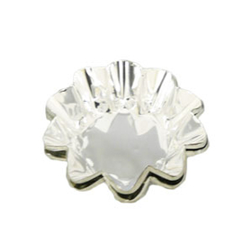 アルミ箔　プチフール花型　大　340443 【調理器具】