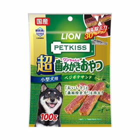 PETKISS　ワンちゃんの超歯みがきおやつ　ベジポテサンド 1
