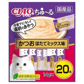 CIAO ちゅ～る かつお ほたてミックス味 14ｇ&times;20本