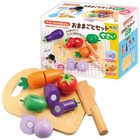 木製おままごとセット やさい 6752