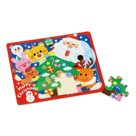 木製クリスマスジグソーパズル クリスマスツリー 6721