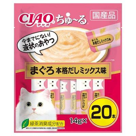 CIAO ちゅ～る まぐろ 本格だしミックス味 14ｇ&times;20本