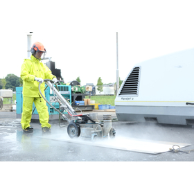 床面表面処理・塗膜剥離【ウォータージェット工法】