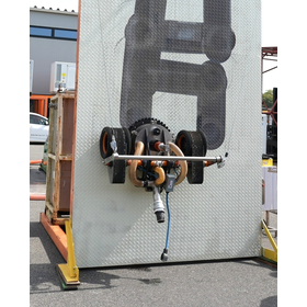 ＜塗膜剥離＞マグネットクローラー