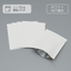 Plain three-sided bag (drip bag) - White (matte)