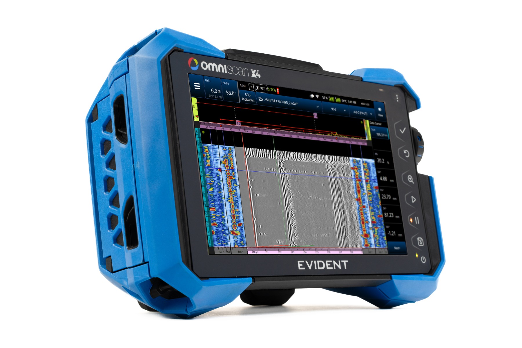 Ultrasonic phased array flaw detector 'OmniScan X4' エビデント