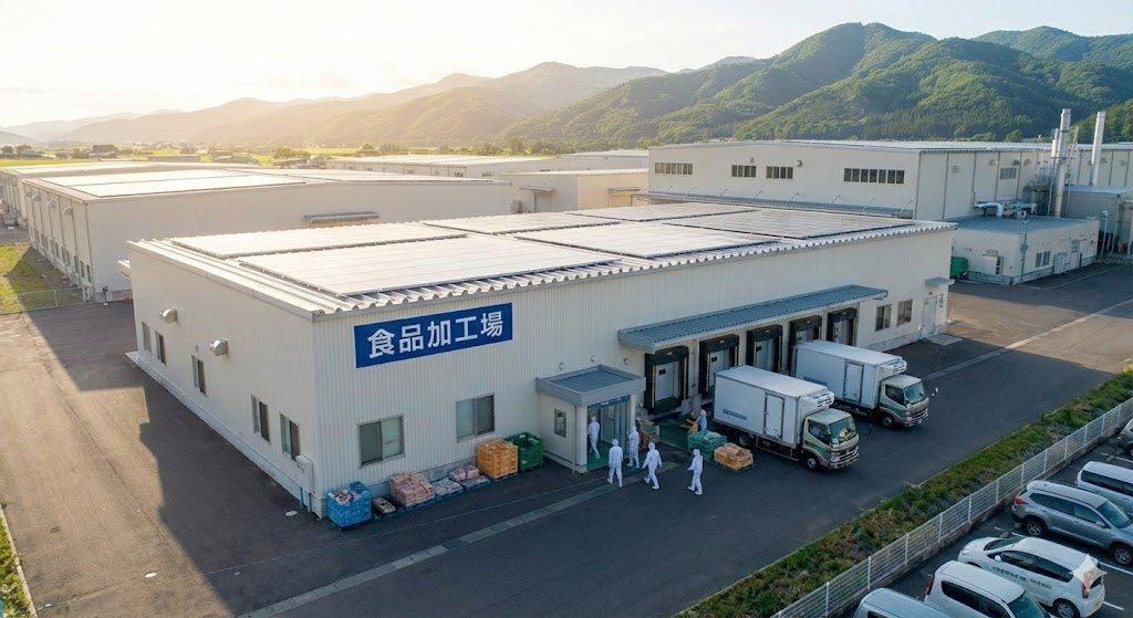 【食品加工向け】千歳市自家消費型太陽光発電・蓄電池導入　災害対策