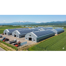 【農業向け】室蘭市　自家消費型太陽光発電で電気代と燃料費削減！