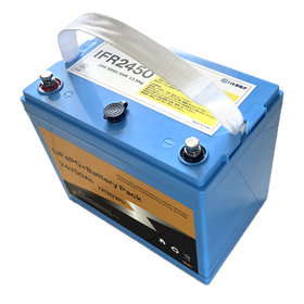 Non-contact charging compatible lithium-ion battery for manufacturing plants