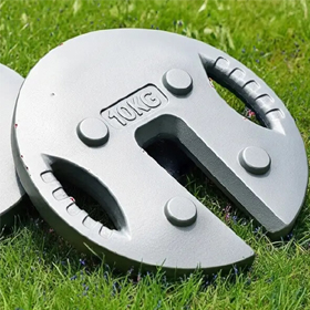 【在庫あり】鉄製テントウエイト 10kg/20kg 標準品