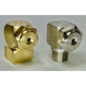 【粗い水滴による広範囲の洗浄】円形全面スプレーノズル