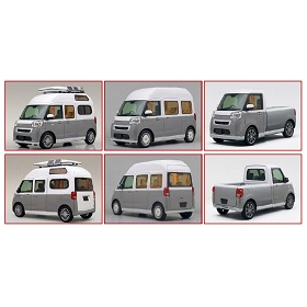 "ゼロ コンバート KEV" 多様な改装ベース車
