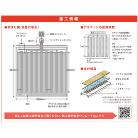 アモルファス床暖房『アモマット』