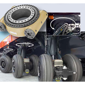 【旋回ドライブ用途】特殊車両用のステアリングギアボックス