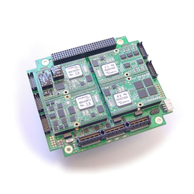 Multi-carrier board for embedded defense equipment
