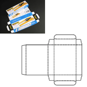 玩具向け｜キャラメル箱（サック箱）